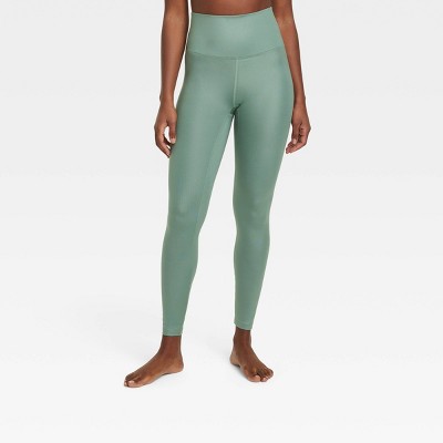 Women's Brushed Sculpt Curvy High-Rise Leggings 28 - All In Motion™ Green  XL
