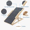 Unique Bargains  Wooden FoldableDog Ramp for Bed 1 Pc - 3 of 4
