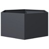 vidaXL Garden Planter Anthracite Steel Large Decorative Inlays - 4 of 4