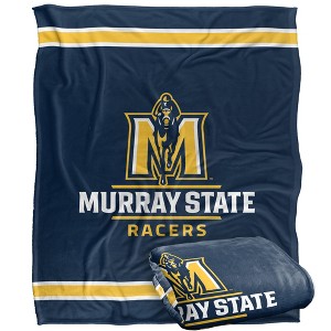 Murray State University Primary Logo Silky Touch Blanket White 50x60 - 1 of 4