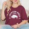 Simply Sage Market Women's Jackson Hole Mountain Short Sleeve Graphic Tee - 2 of 4