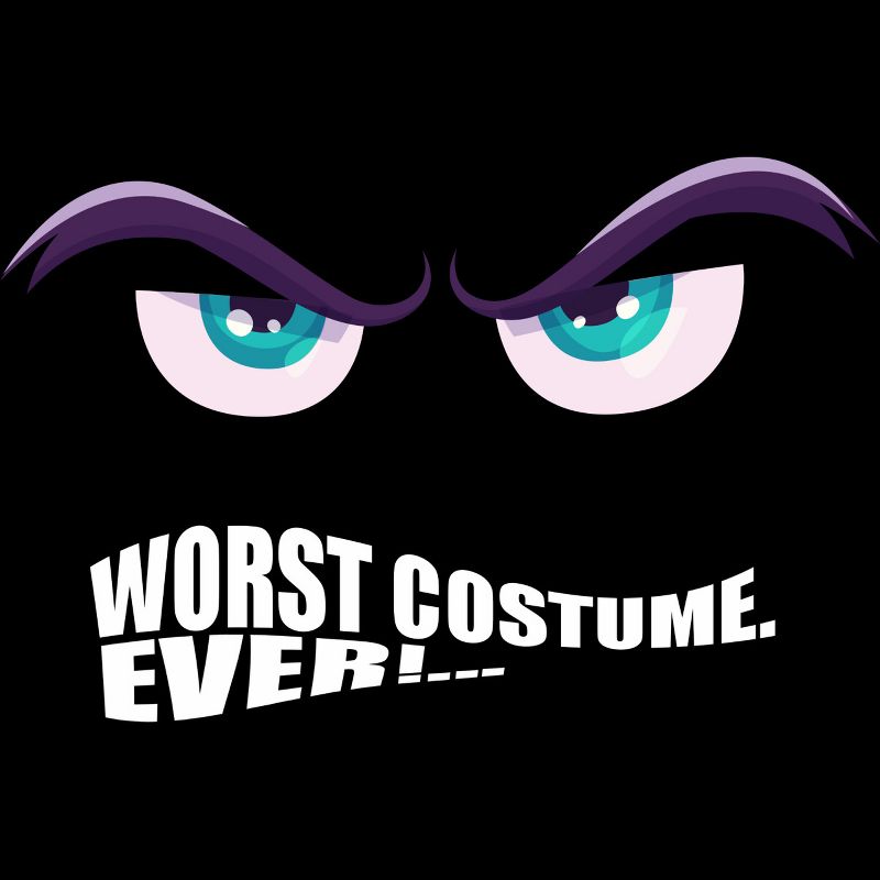 Junior's Design By Humans Worst Costume Ever (Halloween) By Editive T-Shirt, 2 of 4