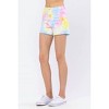 Women's Swirl Tie Dye Short - Judy Blue - 2 of 4