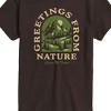 Men's - Instant Message - Greetings From Nature Short Sleeve Graphic T-Shirt - 2 of 4