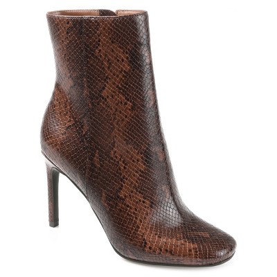 Journee Collection Women's Silvy Inside Zip Stiletto Booties