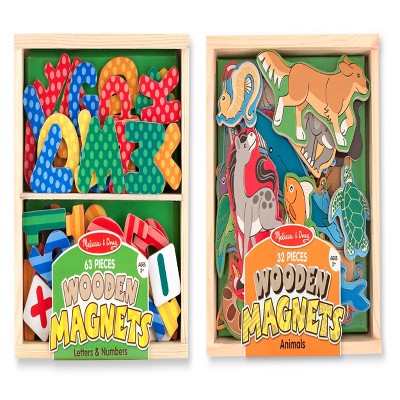 melissa and doug wooden magnets