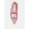 Abatina Satin Diamante Embellished Women Pumps - 4 of 4