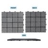 Interlocking Deck Tiles, Outdoor Waterproof & Anti-slip, for Patio, Balcony, Pool Side, Bathroom, Shower, Balcony, Porch - 3 of 4