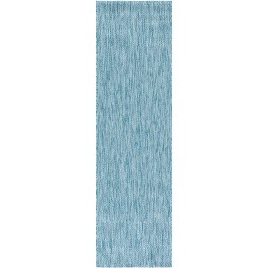 Courtyard CY8520 UV & Stain Resistant Non-Shedding Power Loomed Indoor/Outdoor Rugs - Safavieh - 1 of 4