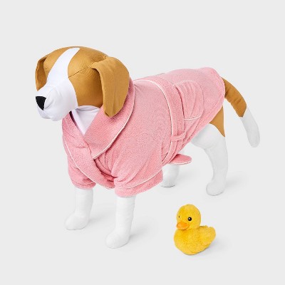 Bathrobe with Toy Dog Full Body Costume - Boots & Barkley™