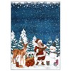 Christmas Large Area Rugs for Living Room Bedroom, Rug Washable Carpet Runner Indoor, Xmas Tree Snowflake Rug - 2 of 4