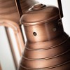Sullivans 21.75" & 25.75" Fancy Copper Outdoor Lanterns Set of 2, Metal - 2 of 3