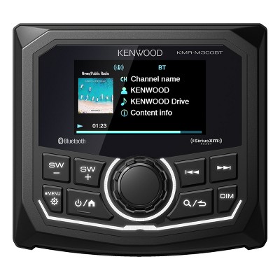 Kenwood Kmr-m300bt Marine & Motorsport Waterproof Digital Media ...