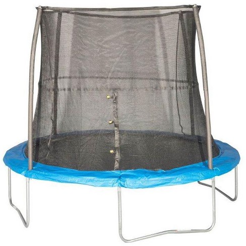 JumpKing 10 Foot Outdoor Trampoline  78sqft & Safety Net Enclosure, Blue JK10VC1 - image 1 of 4