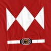 Men's Power Rangers Red Ranger Uniform T-Shirt - 2 of 4