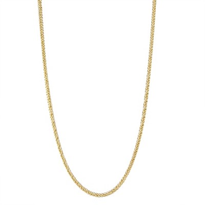 Giorgio Di Vicenza 10K 2.15mm Wheat Chain Necklace