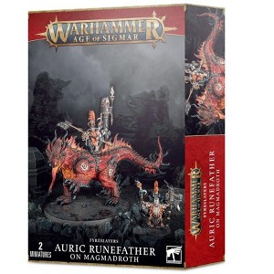 Auric Runefather On Magmadroth Fyreslayers Warhammer Age Of Sigmar - 1 of 1