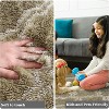 Fluffy Runner Rug, Soft Plush Non-Slip Hallway Carpet for Bedroom Living Room Kids Girls Boys Dorm, Shag Furry Non-Shedding Floor Decor - 4 of 4