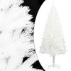 vidaXL Christmas Tree Artificial Xmas Tree with Needle-Shaped Branches - White 82.7" - 2 of 4