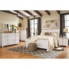 Signature Design by Ashley Willowton Nightstand Two-Tone: Laminated Particle Board, 1 Drawer Storage - 3 of 4