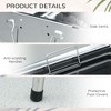 Charcoal Grill, Stainless Steel Portable Folding BBQ, Outdoor Hibachi for Backyard Cooking - 3 of 4