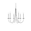 Elegant Lighting Cohen 36 inch chandelier in Chrome - 3 of 4