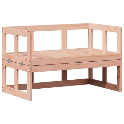 thumbnail image 2 of Redwood Garden Bench With English Design | Forever Redwood 2 of 12