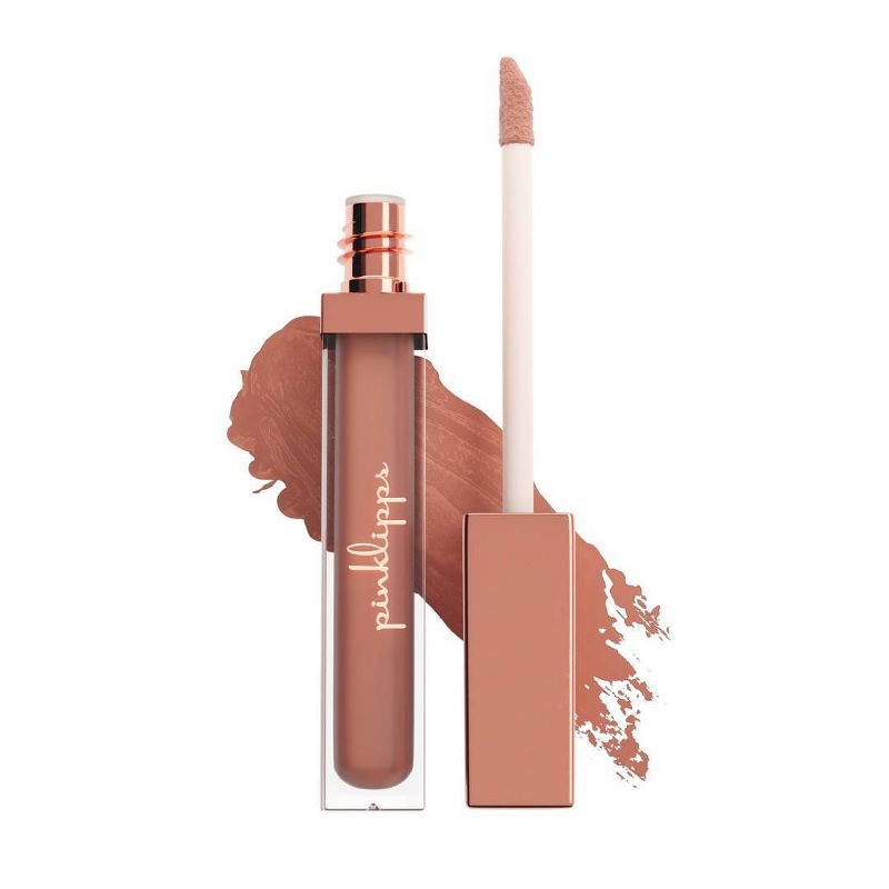 Pink Lipps Cosmetics Matte Liquid Lipstick - Nudist - 0.12oz, 4 of 7