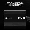 Corsair CX750 750 Watt 80 PLUS Bronze ATX Power Supply CP9020279NA - 2 of 4