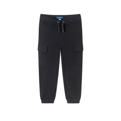 Andy & Evan  Toddler  Black Pique Jogger