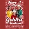 Women's The Golden Girls Ugly Christmas Portrait T-Shirt - 2 of 4