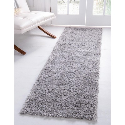 Unique Loom Davos Shag Solid Indoor Woven Area Rug