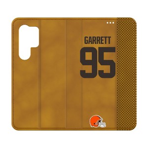 NFL Cleveland Browns Players Game Tactic Folio Cell Phone Case for Samsung Galaxy - 1 of 4