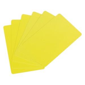 Unique Bargains Blank PVC Waterproof Bendable Printer Badges ID Card 20 Pcs - 1 of 3