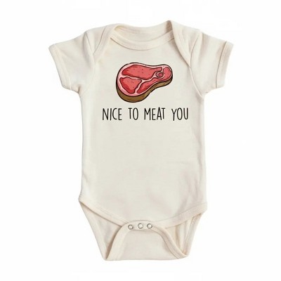 Meat You Bbq - Baby Boy Girl Clothes Infant Onesie® Funny Cute Newborn GS1