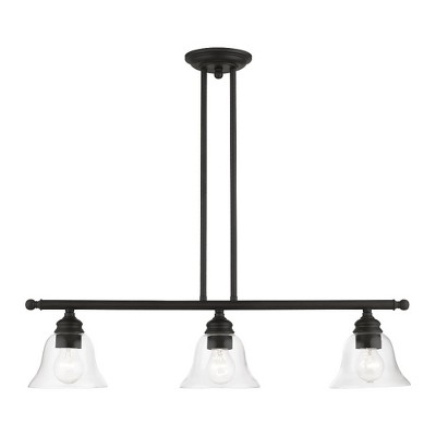 Livex Lighting Moreland 3 - Light Chandelier in  Black
