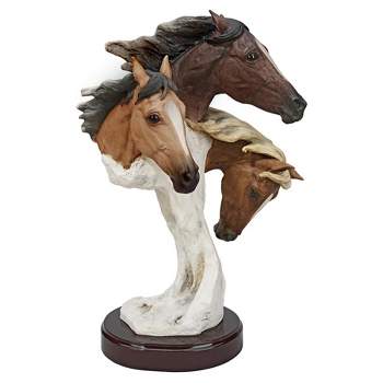 Design Toscano Racing the Wind Wild Horse Statue by Samuel Lightfoot Large