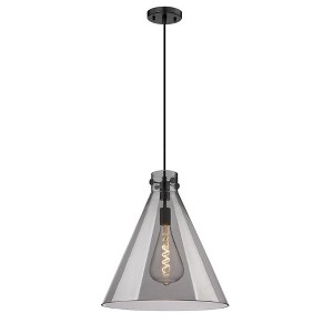 Newton Cone - 1 Light Pendant In Industrial Style-20.13 Inches Tall and 18 Inches Wide - 1 of 1