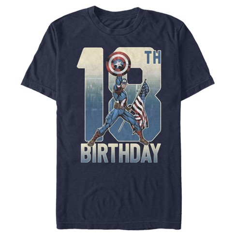 Captain america t shirt hot sale design