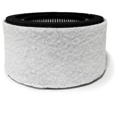 Nispira 3-in-1 True HEPA Carbon Filter Replacement Compatible with Crane Air Purifier EE-5067, 1 Pack