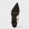 Women's Annette Satin Slingback Heels with Memory Foam Insole - A New Day™ - 4 of 4