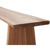 Elm Wood Bench, Solid Wood Dining Bench, Entrance Bench, Shoe Bench, Suitable For Living Room, Bedroom, Hallway, Dining Room - 3 of 4