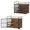 Dog Crate Furniture-Style Cages for Large Dogs Indoor Heavy Duty Super Sturdy Dog Kennels with 2 Stainless Steel Bowls - 2 of 4