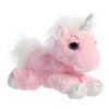 Aurora Medium Heavenly Pink Unicorn Dreamy Eyes Enchanting Stuffed Animal Pink 10" - 4 of 4
