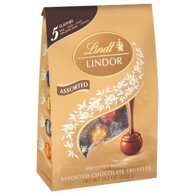 Lindt Lindor Assorted Chocolate Truffles - 15.2oz