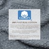 100% Cotton Textured Waffle Weave Duvet Cover & Sham Set - Great Bay Home - 3 of 4