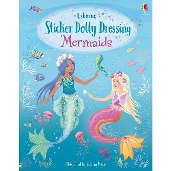 Sticker Dolly Dressing Mermaids - by  Fiona Watt (Paperback)