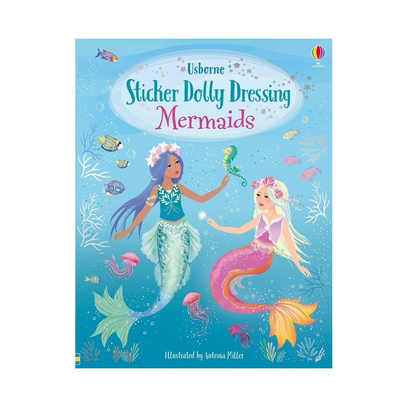 Sticker Dolly Dressing Mermaids - by  Fiona Watt (Paperback), 1 of 2