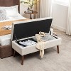 ONWITH Storage Bench with Storage Bench for Bedroom End of Bed Bench Foot of Bed Bench - 4 of 4