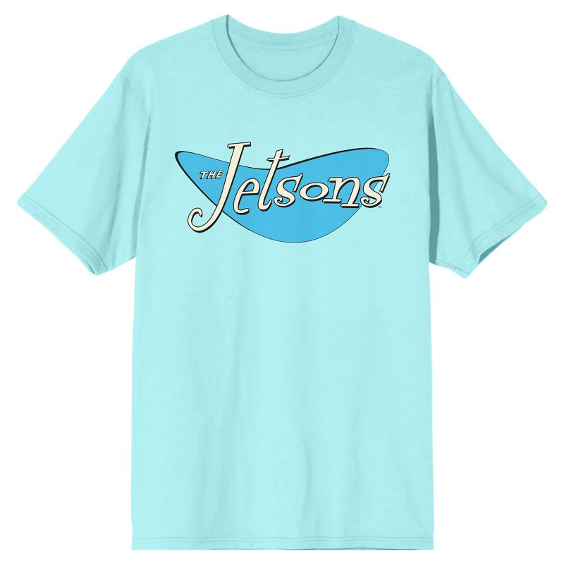 Jetsons Logo Men's Celeadon T-shirt, 1 of 2